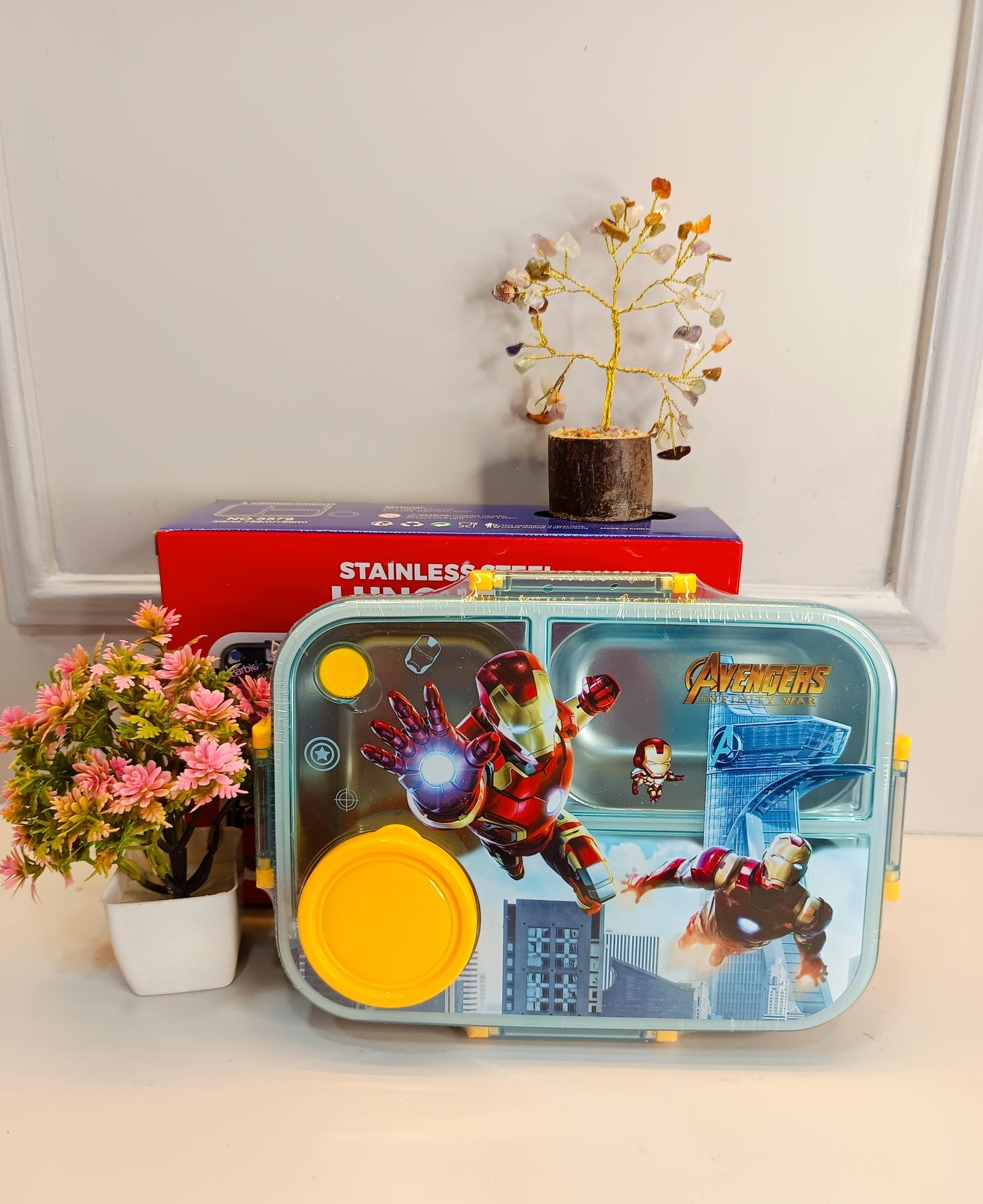 Cartoon Character Steel Lunch Box ποΈβ¨
