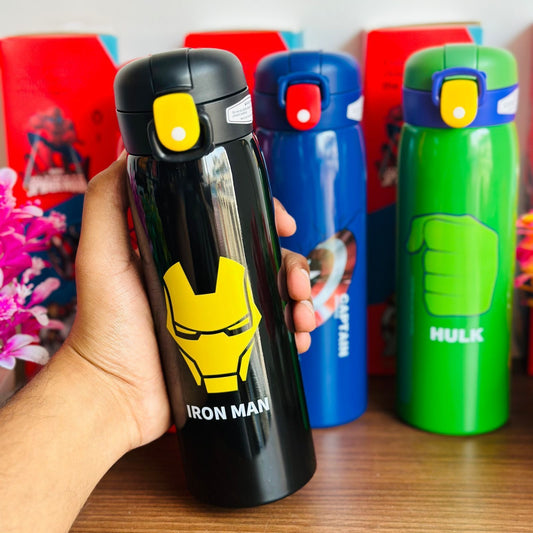 Cartoon Character Stainless Steel Bottle 🍶✨