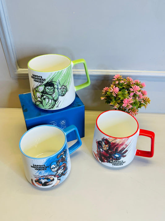 Avengers Beak-Shaped Ceramic Mug – A Stylish Gift for Superhero Fans!