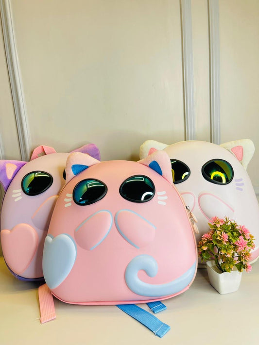 🌟 3D Kitty Glow Eyes Bags 🌟
