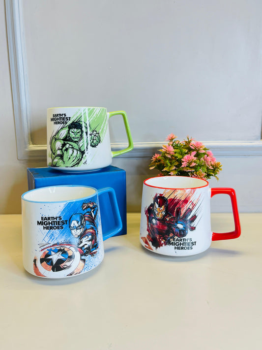 Avengers Beak-Shaped Ceramic Mug – A Stylish Gift for Superhero Fans!